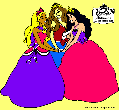 Barbie y sus amigas princesas