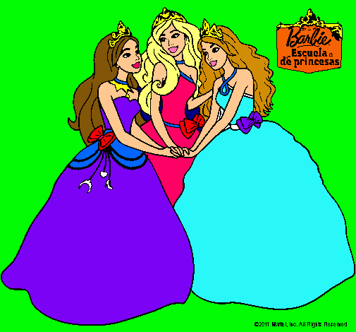 Barbie y sus amigas princesas