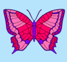 Dibujo Mariposa pintado por genesis_