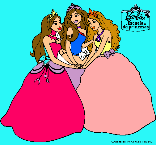 Barbie y sus amigas princesas