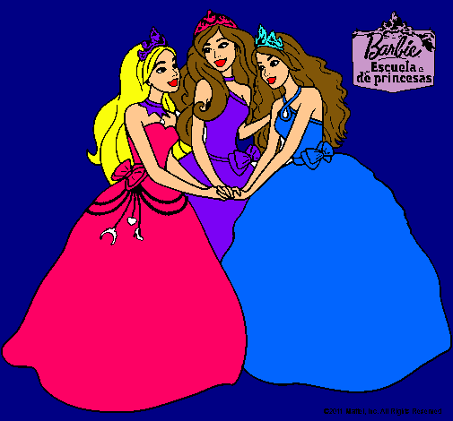 Barbie y sus amigas princesas