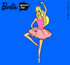 Dibujo Barbie bailarina de ballet pintado por berta1