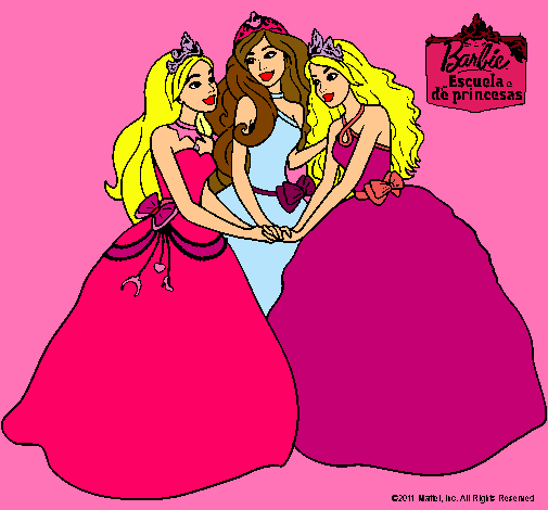 Barbie y sus amigas princesas