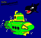 Dibujo Imaginext 3 pintado por OscarRogelio