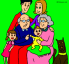 Dibujo Familia pintado por FAMILY44