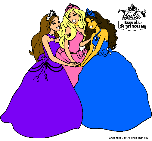 Barbie y sus amigas princesas