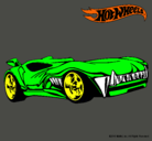 Dibujo Hot Wheels 3 pintado por alejandrou