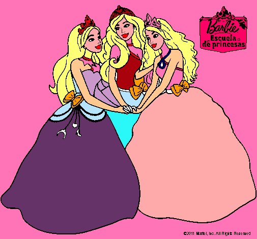 Barbie y sus amigas princesas