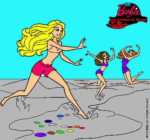 Barbie de regreso a la playa