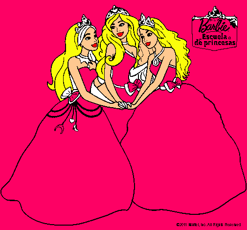 Barbie y sus amigas princesas