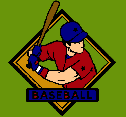 Dibujo Logo de béisbol pintado por lani