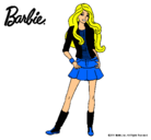 Dibujo Barbie juvenil pintado por ernesotto