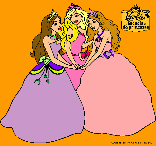 Barbie y sus amigas princesas