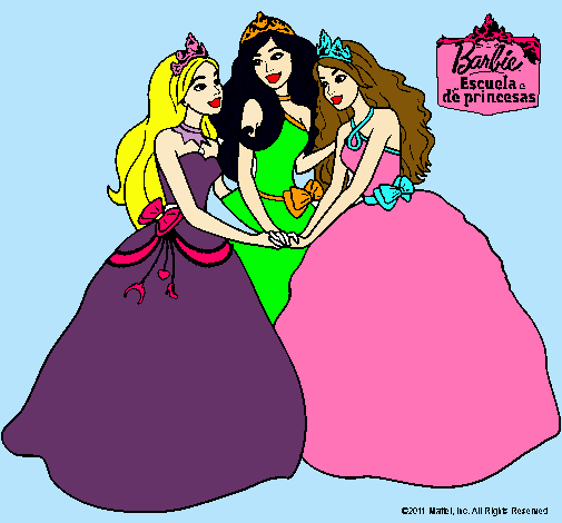 Barbie y sus amigas princesas