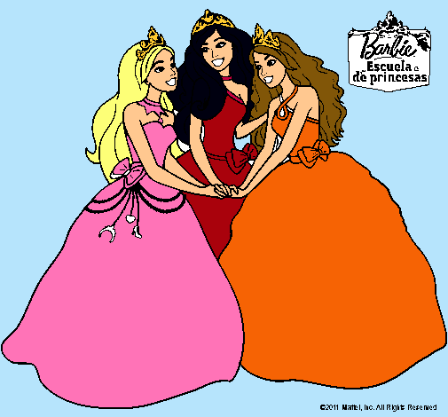 Barbie y sus amigas princesas