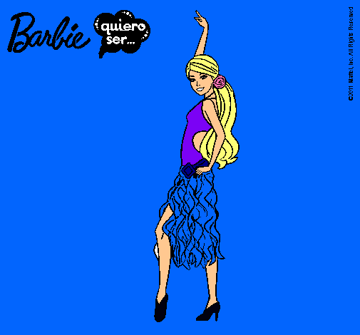 Barbie flamenca