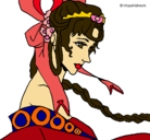 Dibujo Princesa china pintado por namizuky