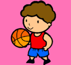 Dibujo Jugador de básquet pintado por HHHHH