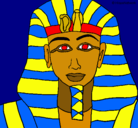 Dibujo Tutankamon pintado por miriam-m