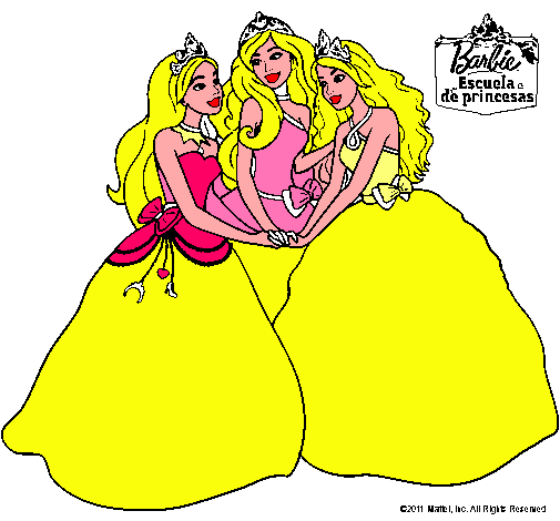 Barbie y sus amigas princesas