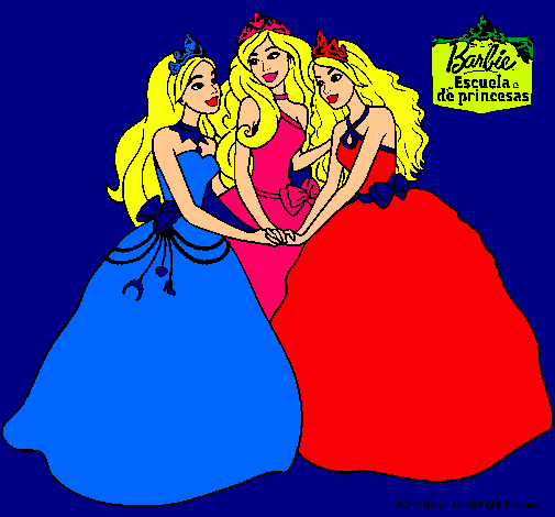 Barbie y sus amigas princesas