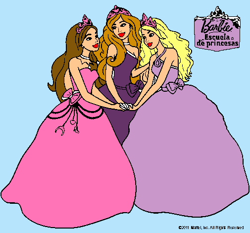 Barbie y sus amigas princesas