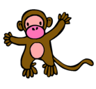 Dibujo Mono pintado por davidmao