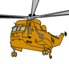 Dibujo Helicóptero al rescate pintado por liionel