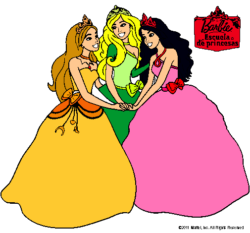 Barbie y sus amigas princesas