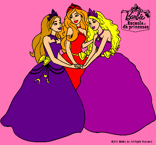 Barbie y sus amigas princesas