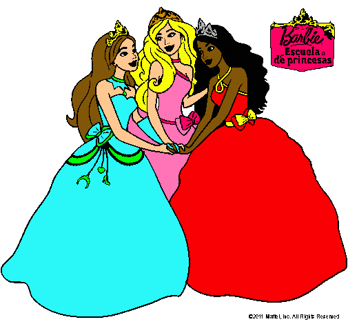 Barbie y sus amigas princesas