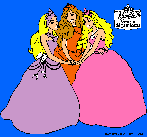 Barbie y sus amigas princesas