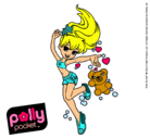 Dibujo Polly Pocket 14 pintado por chisi