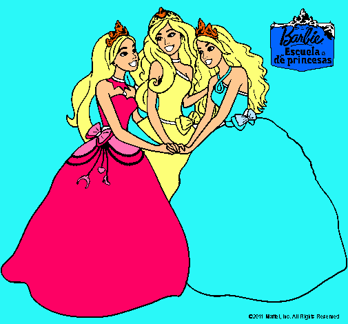 Barbie y sus amigas princesas