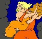 Dibujo El rapto de Perséfone pintado por saray23
