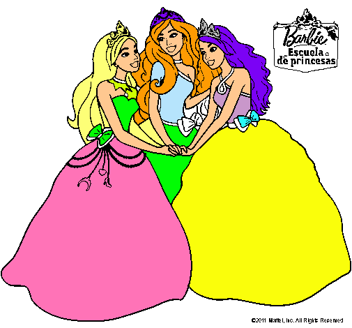 Barbie y sus amigas princesas