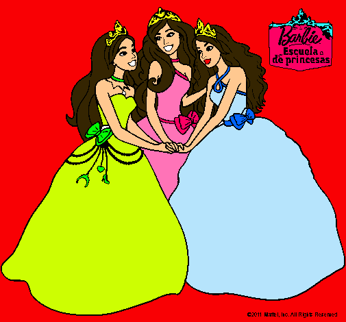 Barbie y sus amigas princesas