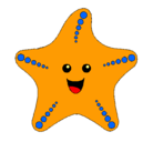 Dibujo Estrella de mar pintado por belennnnn