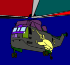 Dibujo Helicóptero al rescate pintado por BRY4NNNNNNNN
