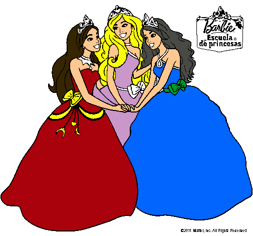 Barbie y sus amigas princesas