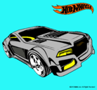 Dibujo Hot Wheels 5 pintado por mustang