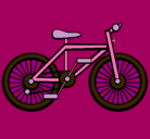 Dibujo Bicicleta pintado por pekita