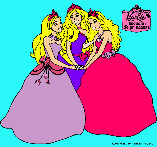 Barbie y sus amigas princesas