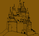 Dibujo Castillo medieval pintado por rsdulk