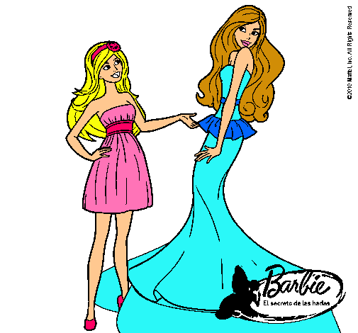 Barbie estrena vestido