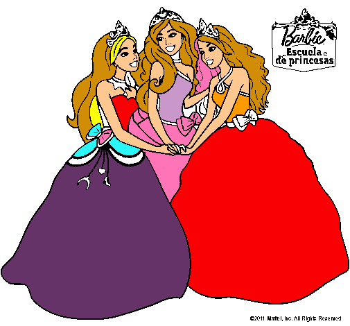 Barbie y sus amigas princesas