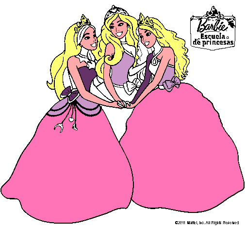 Barbie y sus amigas princesas