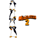 Dibujo Madagascar 2 Pingüinos pintado por testamento