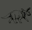 Dibujo Triceratops pintado por ghfhfbuvyhgv