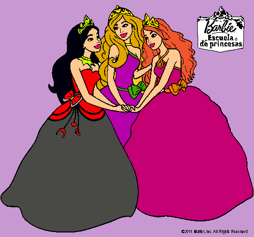 Barbie y sus amigas princesas